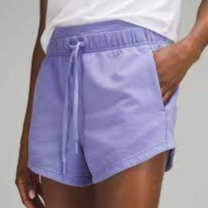 Lululemon Inner Glow High-Rise Short 3", Size 12, Dark Lavender
